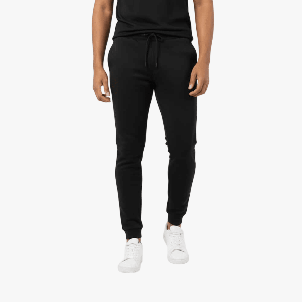 Polo Mens Essential Fleeve Jogger Black | Polo