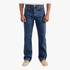 Polo Mens Paul Comfort Fit Relaxed Leg Stretch Denim Stone Wash Polo