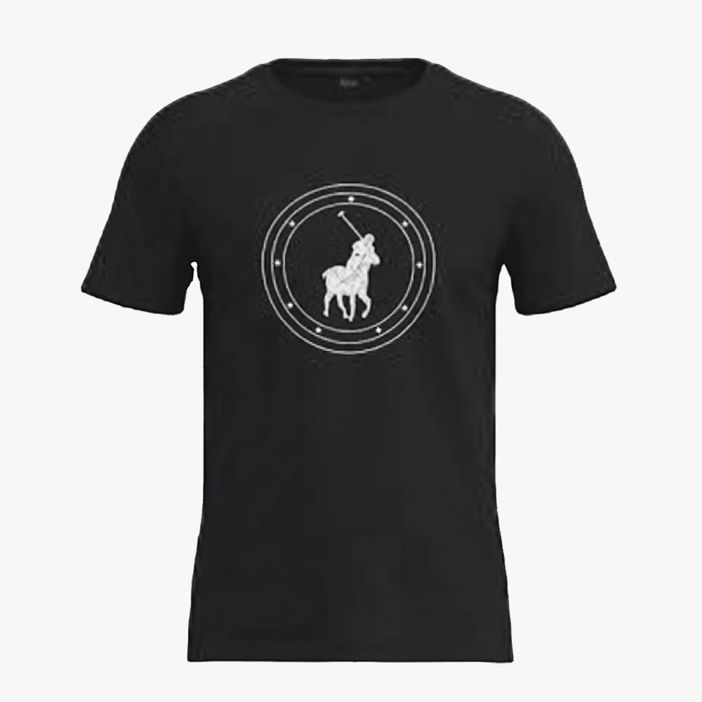 Black short sleeve men&
