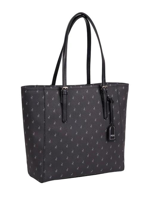 Polo New Iconic Tote Handbag Black