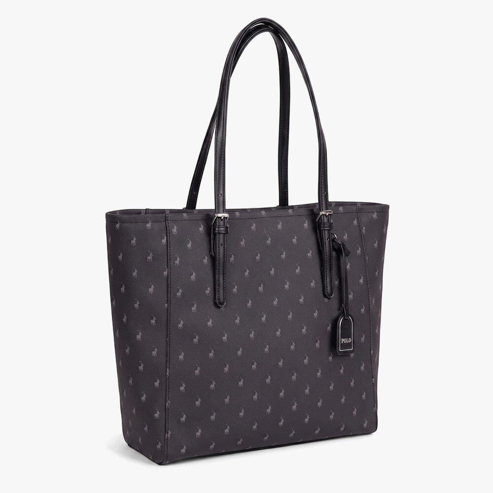 Polo New Iconic Tote Handbag Black | Polo