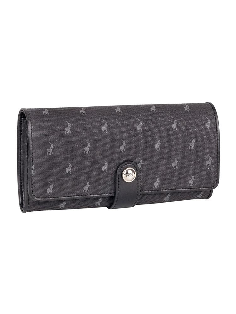 Polo New Iconic Trifold Purses Black