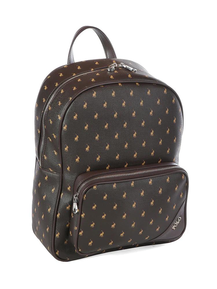 Polo Signature Backpack Brown