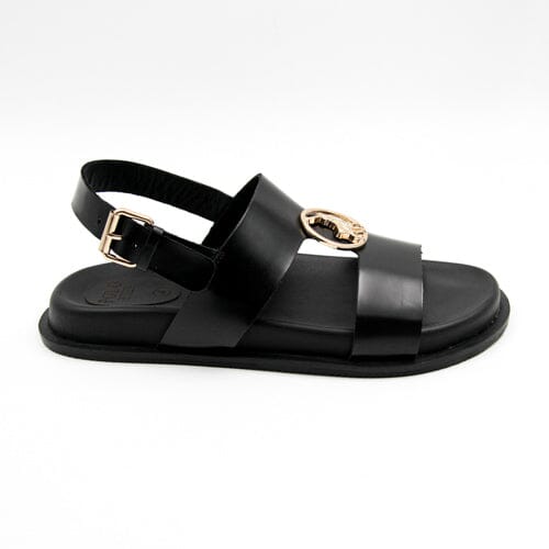 Polo Womens Moulded Unit Trim Sandal Black | Polo