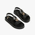 Polo Womens Moulded Unit Trim Sandal Black | Polo