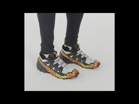 Salomon Mens Speedcross 6 Trail Sneaker Quiet Shade Black Pearl Blue