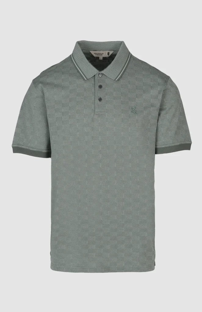 Pringle Mens Benjamin Golfer Sage
