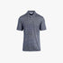 Pringle Mens Bobby Printed Technical Short Sleeve Golfer Navy | Pringle