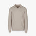 Pringle Mens Brian Collar Textured Knit Jersey Stone | Pringle