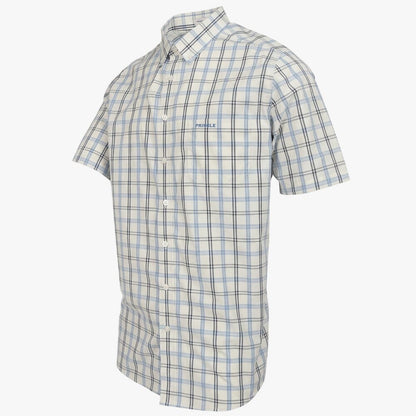 Pringle Mens Duke Classic Short Sleeve Shirt Mint | Pringle