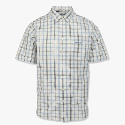 Pringle Mens Duke Classic Short Sleeve Shirt Mint | Pringle