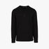 Pringle Mens Ethan Embroid Long Sleeve Tee Black | Pringle