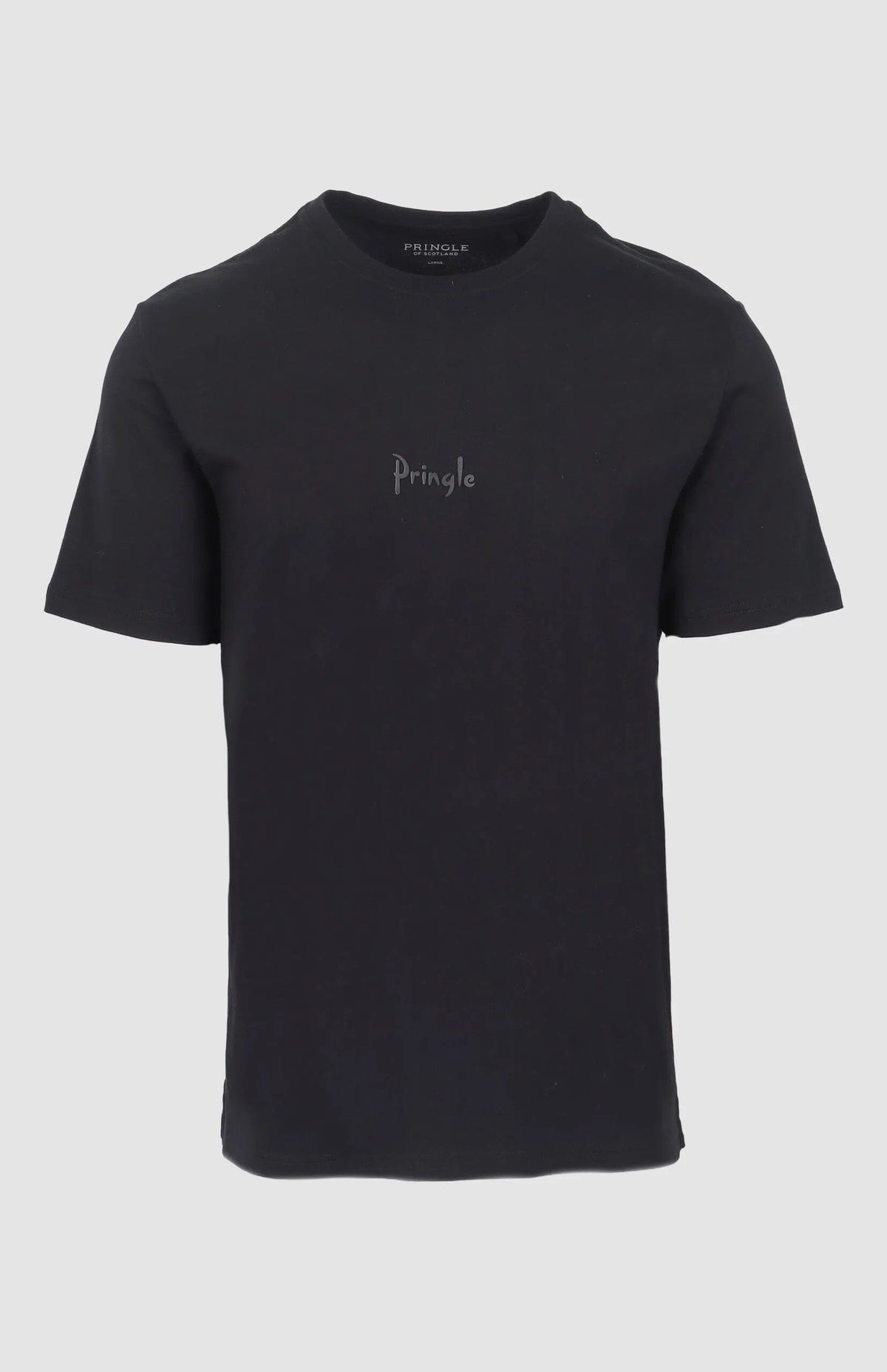 Pringle Mens Henry Raised Printed Tee Black | Pringle