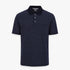 Pringle Mens Preston Printed Mercerised Golfer Navy | Pringle