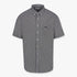 Pringle Mens Robert Printed Classic Short Sleeve Shirt Black | Pringle
