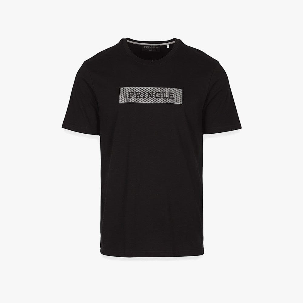 Pringle Mens Roy Embroid Tee Black | Pringle