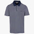 Pringle Mens Simon Jacquard Mercerised Golfer Navy | Pringle