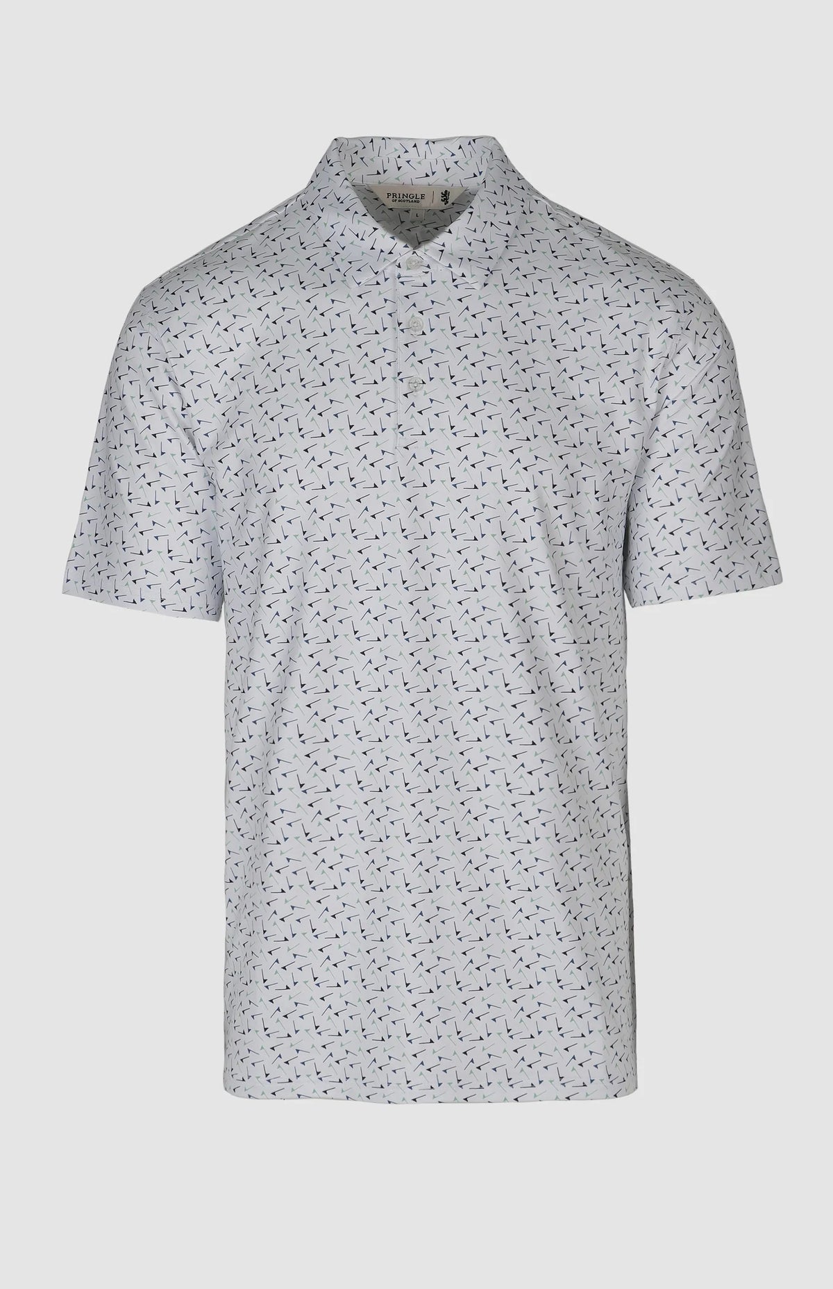 Pringle Mens Walter Performance Golfer White