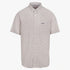Pringle Mens Wesley Printed Classic Short Sleeve Shirt Stone | Pringle
