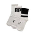 Puma Big Logo 3 Pack Low Crew Socks White | Puma