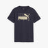 Puma Boys Graphic No 1 Logo Short Sleeve Tee New Navy | Puma