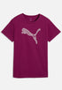 Puma Girls Graphic Lace Cat Tee Fuchsia | Puma