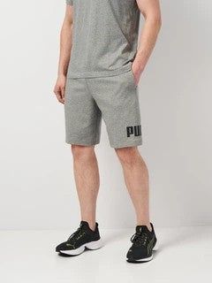 Puma Mens Ess Big Logo No 1 10" Shorts New Navy