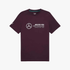 Puma Mens Mapf1 Ess Logo Short Sleeve Tee Midnight Plum | Puma