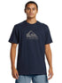 Quiksilver Mens Corp Logo Short Sleeve Tee Navy Blazer | Quiksilver