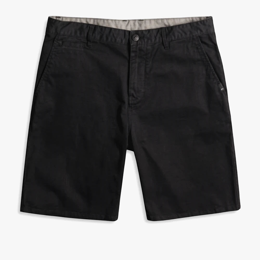 Flat lay of black Quiksilver men&