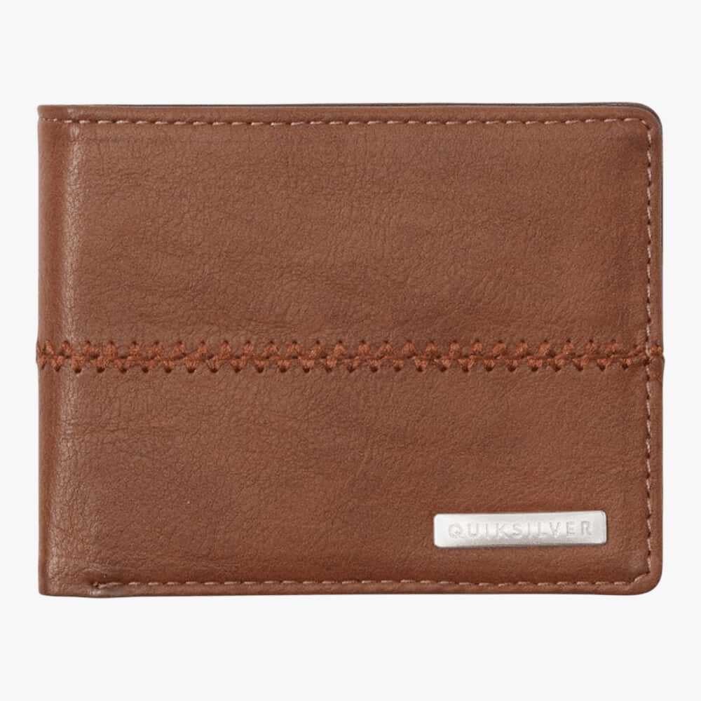Quiksilver Stitchy 3 Wallet Choc Brown | Quiksilver