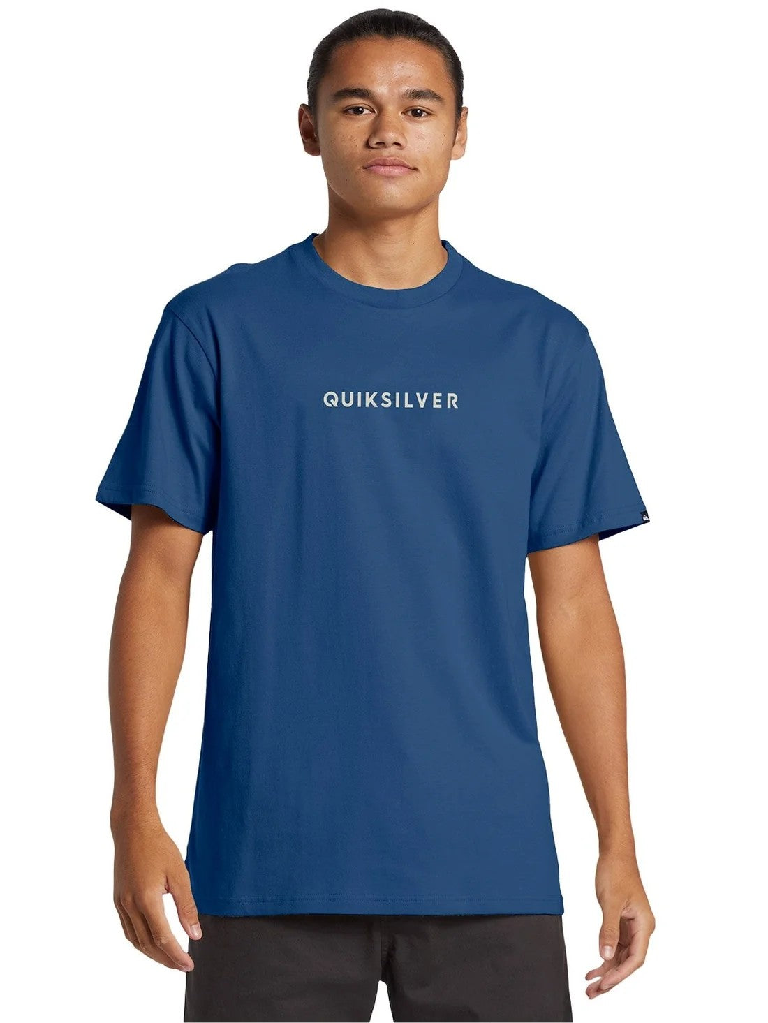 Quisilver Mens Wordmark Tee Dark Denim