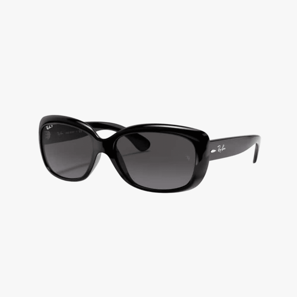 Rayban Jackie Ohh Black Sunglass Grey Polarized Lens | Rayban