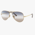 Rayban Sunglass Aviator Metal Ii Gold Blue/Brown Gradient Lens | Rayban