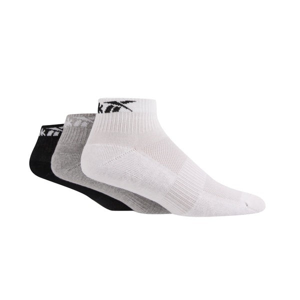 Reebok 3 Pack Ankle Socks Multi