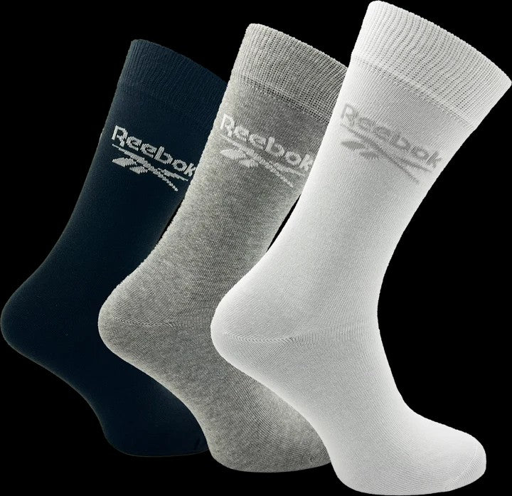 Reebok Mens 3 Pack Socks