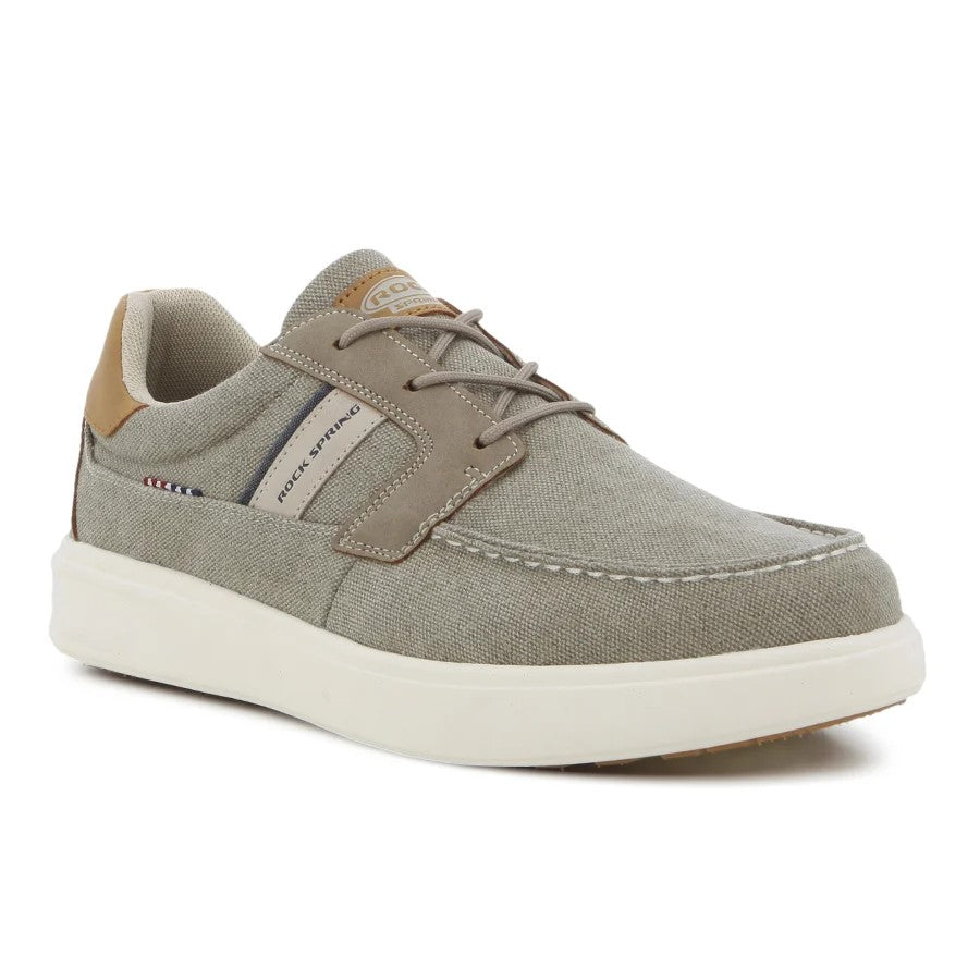 Rockspring Mens Dockside Shoe Khaki