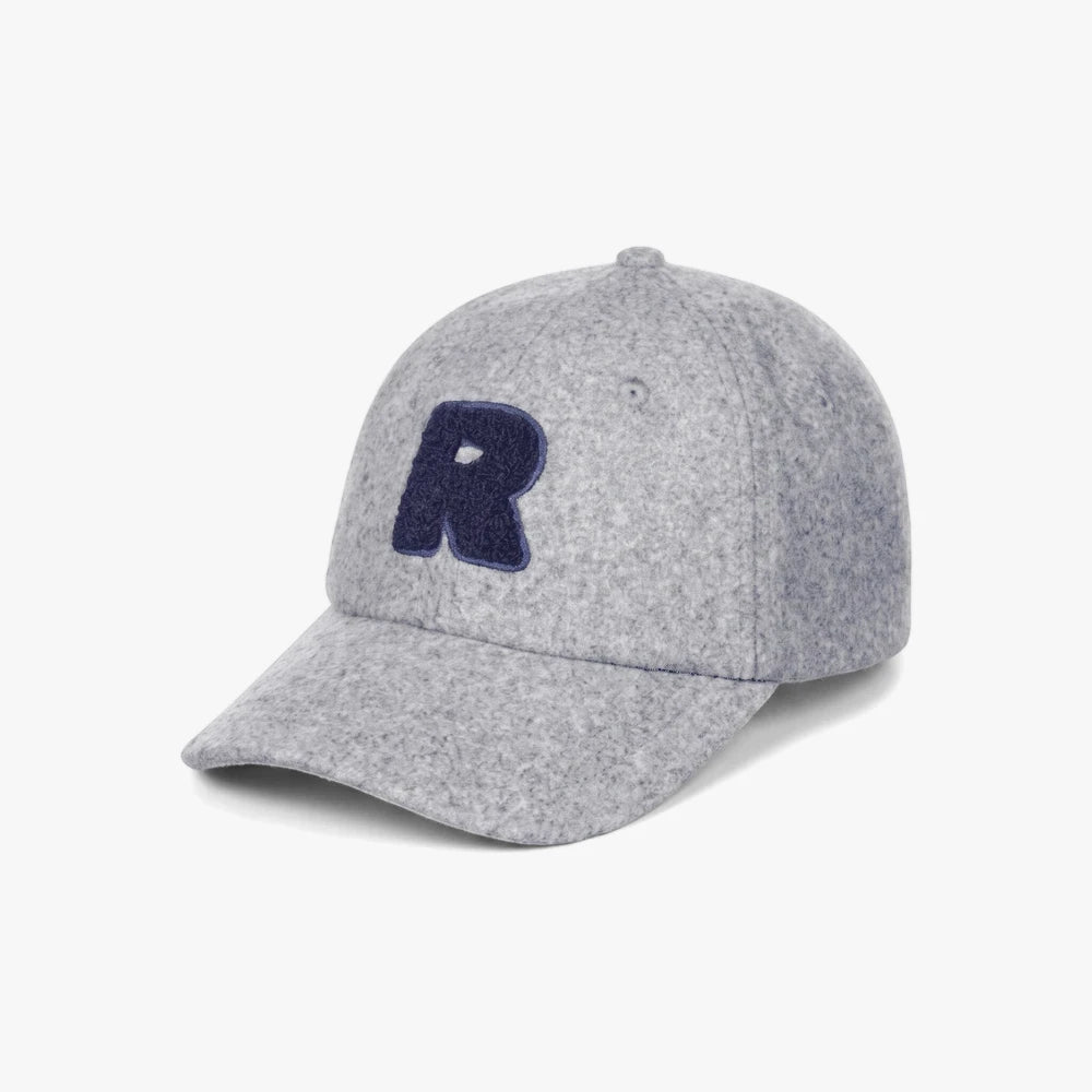 A grey felt Roxy Womens City Of Love baseball cap with a dark blue &