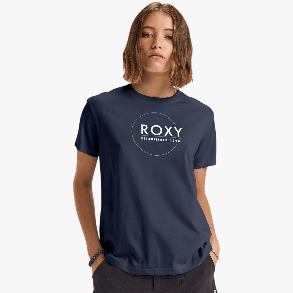 Roxy Womens Ocean Road Ii Tee Indigo | Roxy