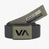 Rvca Grafted Web Belt Midnight Green | Rvca