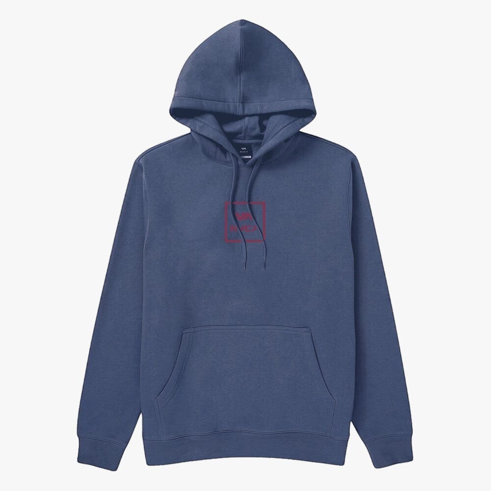 Rvca Mens All The Way Hoodie Moody Blue | Rvca