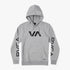 Rvca Mens Big Rvca 3X Hoodie Grey Noise Mock | Rvca