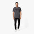 Rvca Mens Copy Short Sleeve Tee Charcoal | Rvca