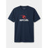 RIPCURL MENS WAXY ICON TEE - S/S T-Shirt Blue Bell