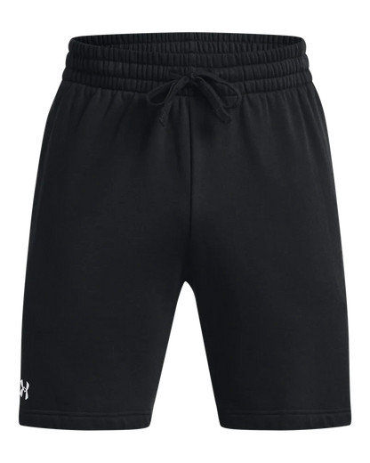 Under Armour Mens Rival Fleece Shorts Black | Under Armour