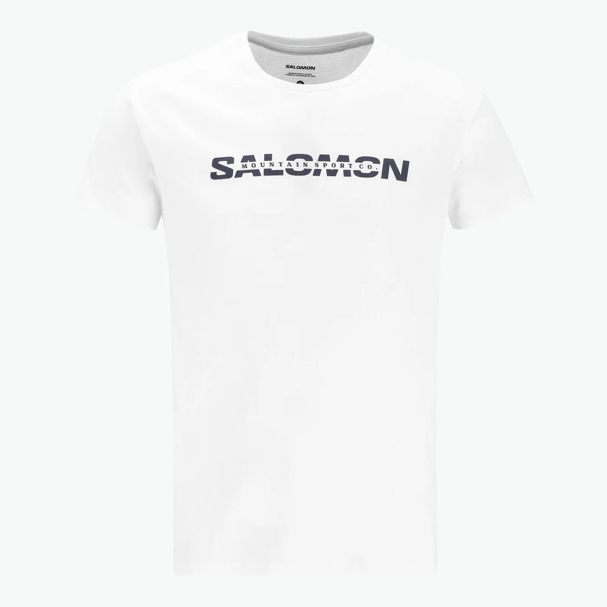 Salomon Mens Linear Tee White