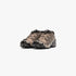 Salomon Mens Speedcross 6 trail sneakers in natural, black, and almond milk camouflage colorway, shown from a slightly