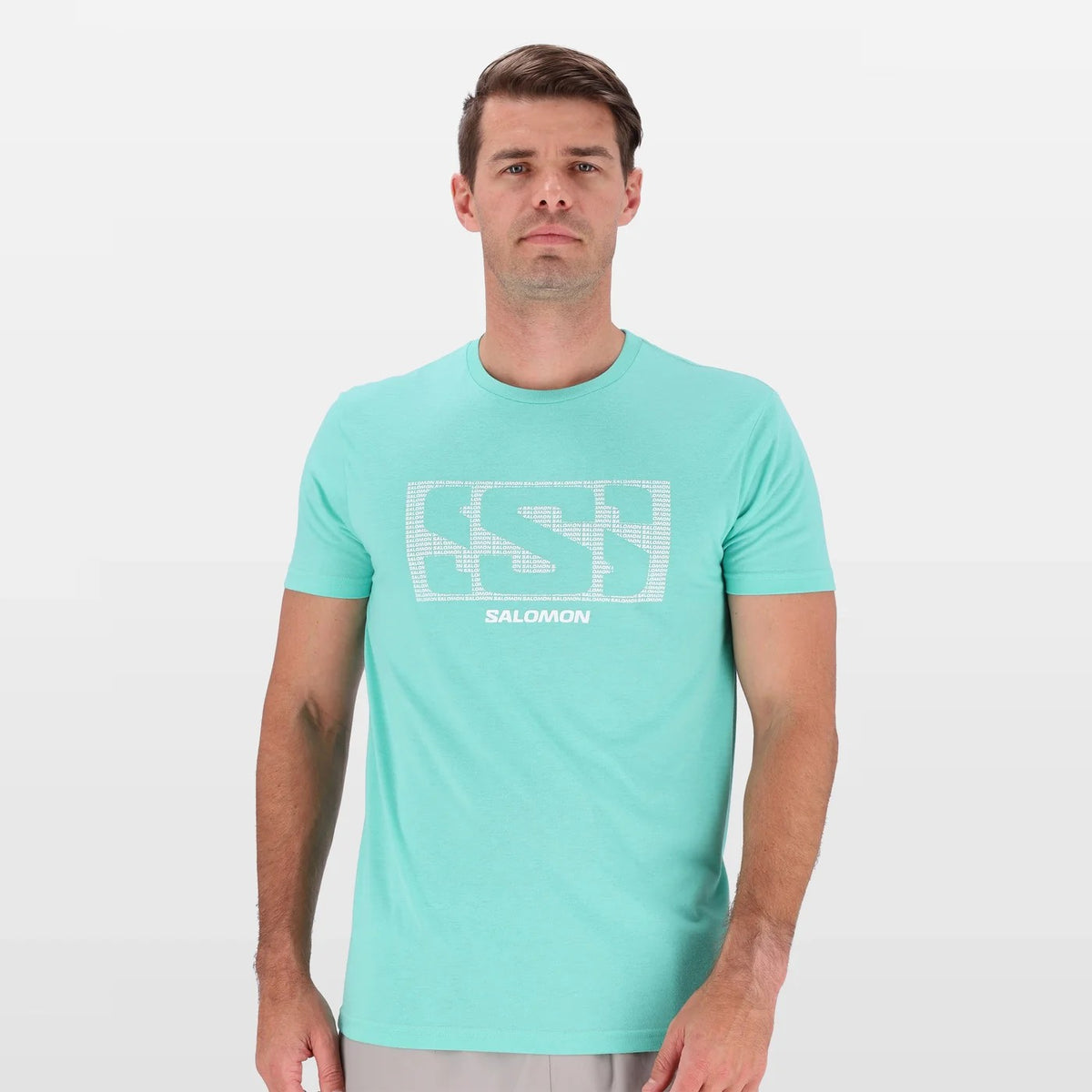 Salomon Mens Triple Tee Electric Green