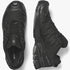Salomon Mens Xa Pro 3D V9 Trail Sneakers in black phantom pewter, shown from top and side views, featuring mesh uppers and