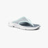 Salomon Womens Reelax Break 5.0 Sandal in light blue and white, featuring a mesh strap and cushioned sole.